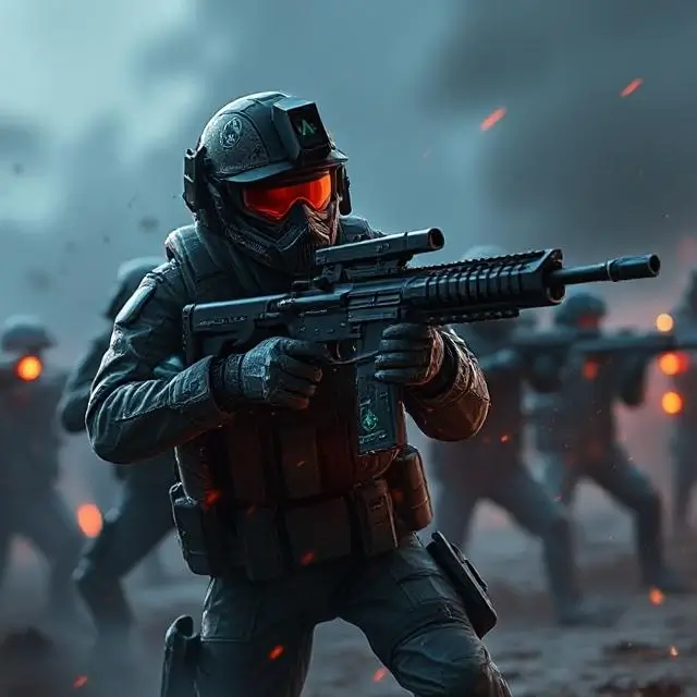 Digital warfare concept